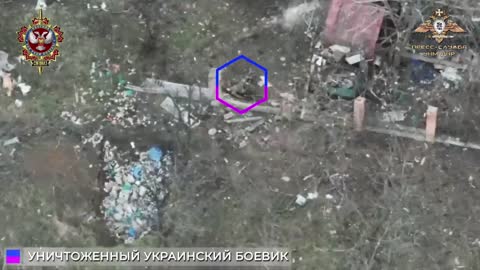 Video of the destruction of Ukrainian fighters in Vodyane