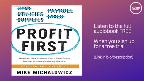 Profit First Audiobook Summary Mike Michalowicz