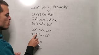 SAT Lesson 1 Practice Problems: Combining Variables (SAT review)