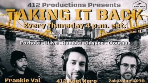 Taking it Back Ep 8 - Thurs 4:00 PM ET -