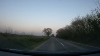 Country driving speedlapse GoPro