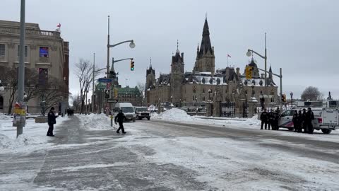 Ottawa Police Pose for a Photo to Commemorate Their Betrayal to the People