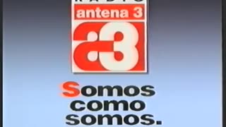 Radio Antena 3 - Somos como somos - Publicidad española