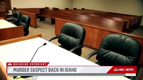 Murder suspect Bryan Kohberger arrives in Idaho