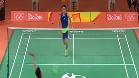 Chen Long đập đứng hình Lee Chong Wei