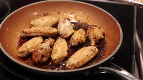 Tangy Asian Style Air Fryer Chicken Wings