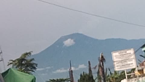 Mount Slamet in Central Java