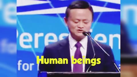 Jack Ma robot and AI can't control humans