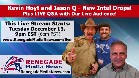 Jason Q, Kevin Hoyt, and Robert Imbriale: New Intel and YOUR Questions Answered too!