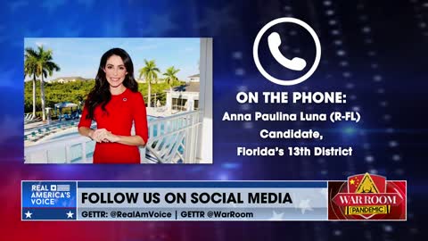 FL-13 Candidate Anna Paulina Luna Responds To The $12 Million Dumped Into Her Race By Radical Dems