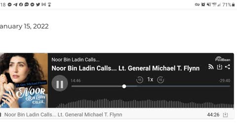 Noor Bin Ladin Interview with General Flynn