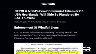 AGENDA 2030 – Dutch Farmers, Train Derailments, and EPA Land Grabs