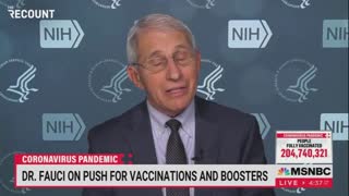 Fauci Pushes for Air Travel Vax Mandates