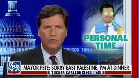 Tucker ROASTS Mayor Pete Not just a robot, but a nasty one!