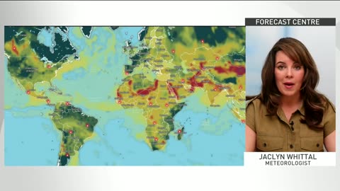 Alberta has the worst air quality in the entire world today