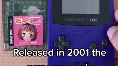 Kisekae Series 2 Oshare Nikki for the Game Boy Color