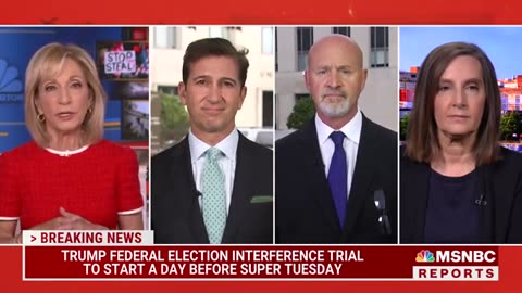 Judge sets March 4, 2024 trial date for Trump federal election interference trial