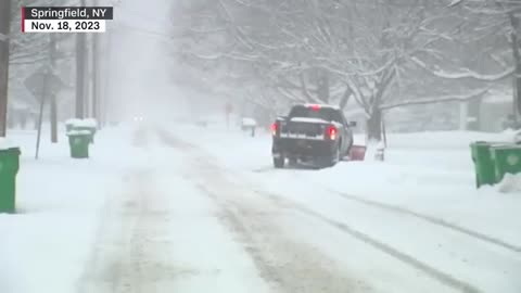 National weather Snow covering the West Coast and East Coast prepares for the storm