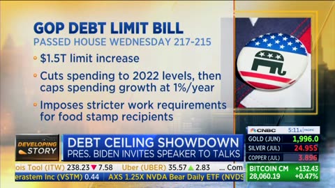 CNBC's Kernen Tells Biden Econ Advisor Heather Boushey WH Must Negotiate With GOP Over Debt Limit