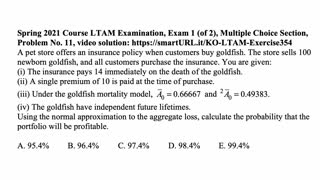 Exam LTAM exercise for July 20, 2021