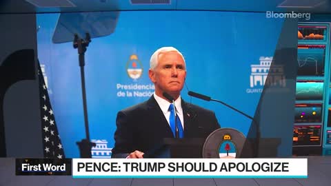 Pence Says Trump Should Apologize for Dinner With White Nationalist