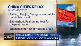 China Announces Relaxation of COVID Testing, Sees Drop in Cases