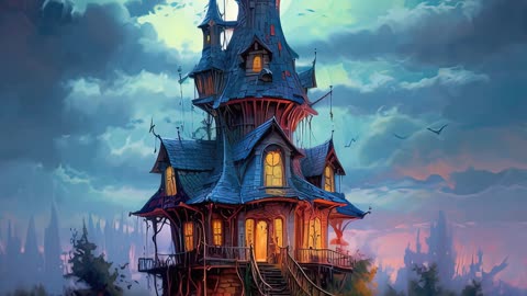 Fantasy Houses # 2 | AI Fantasy Art Lookbook | Showcase | Slideshow