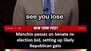 Joe Manchin Not Seeking Re-election to the Senate