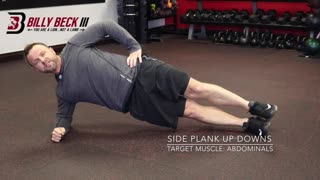 Side Plank Up Downs