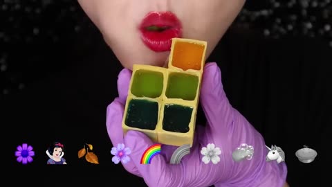 BEESWAX CANDY MUKBANG JEWEL CANDY ASMR