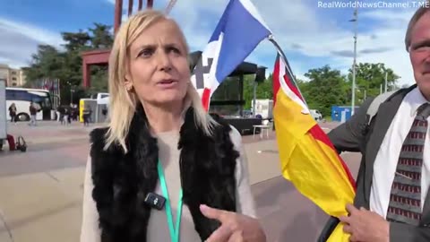 DR. ASTRID STUCKELBERGER INTERVIEW AT GENEVA PROTEST AGAINST WHO INTERNATIONAL HEALTH REGULATIONS 👊