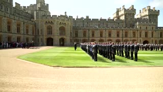 King Charles honors Navy crew for help with Queen's funeral