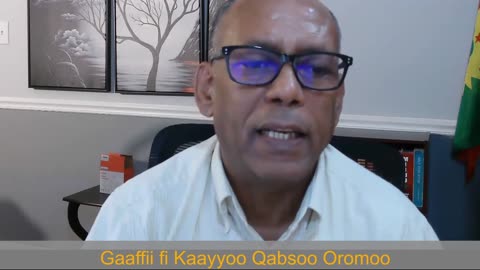 Gaaffii fi Kaayyoo Qabsoo Oromoo