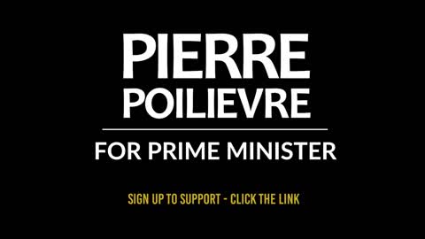 Pierre Poilievre is running for Prime Minister of Canada