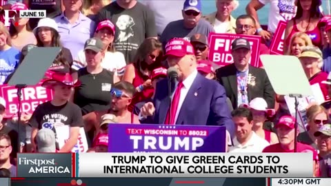 Trump to Give Green Cards to Foreign College Graduates, Particularly Indians | Firstpost America