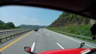Wytheville VA to Beckley WV Truck Time lapse