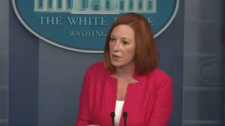 Psaki says "no Americans are stranded" in Afghanistan. 8.23.21.