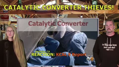 Car Thieves Know The Value Of Catalytic Converters...Beware..