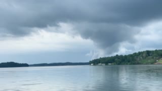 Clouds look like tornado over the Coosa River