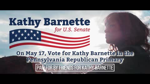 Vote Kathy Barnette For U.S. Senate Tuesday May 17, 2022