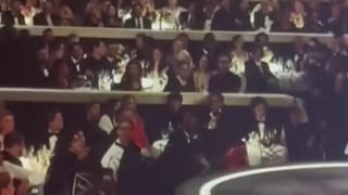 Jim Gaffagin pedophile joke at the 2024 Golden Globes.