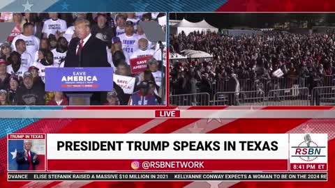 President Trump's Rally in Texas! January 29th, 2022.