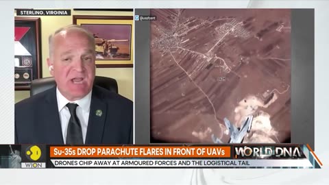 Us drones 'harassed': russian fighter jets drop parachute flares in front of MQ-9 UAVs over syria.