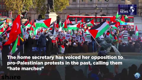 UK Govt Accuses Police of Palestine Bias After Chief Refuses To Ban Protest March Against Israel