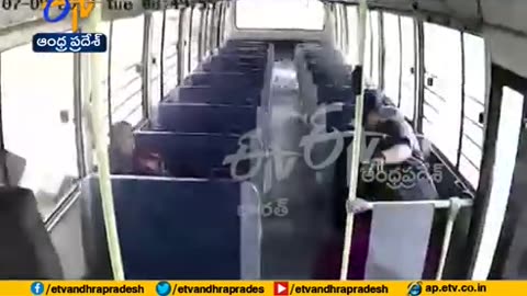 Bus Accident in Road