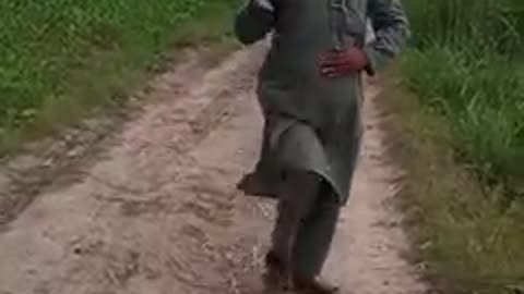 Funny Old Age BaBa Dancing