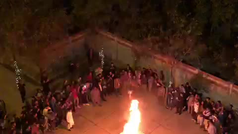 Fire on Bonfire Night