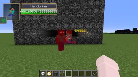 Herobrine vs all Herobrine and Creepypasta mobs in minecraft part 5