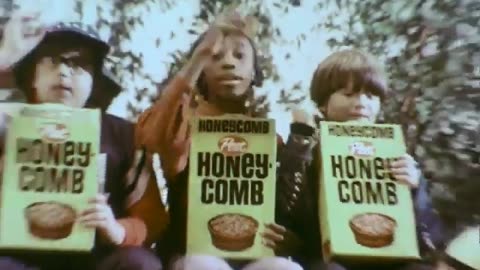 Post Honey-Comb Cereal Commercial (1970s) with the Honeycomb Hideout Gang