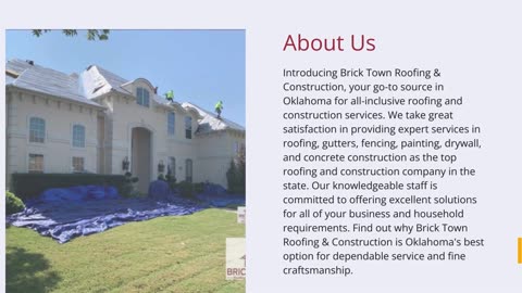 Best Roofing & Construction Company in Oklahoma